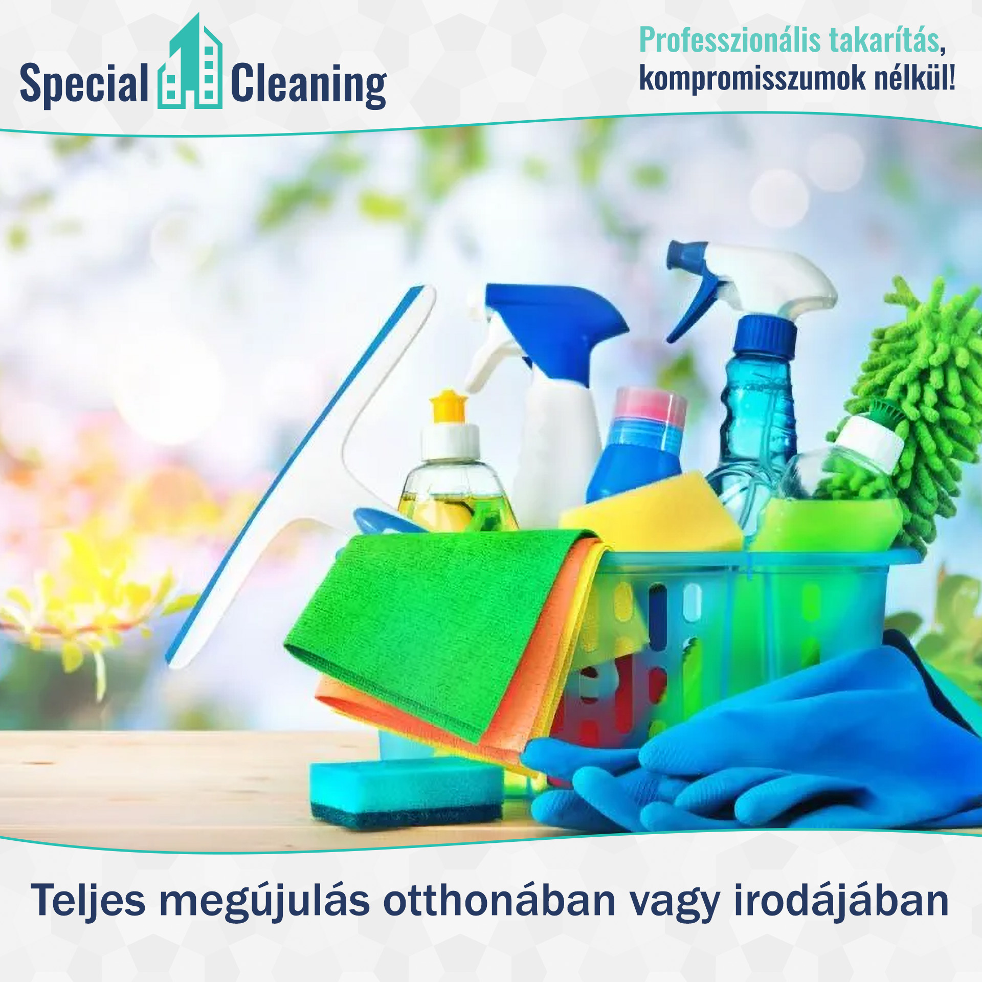 Special One Cleaning nagytakarítást végez egy otthonban