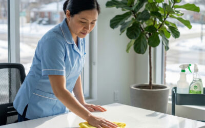 Irodatakarítás télen